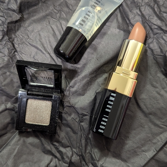 NEW! Bobbi Brown Lipstick Trio / eyeshadow mini + lip gloss mini - Picture 3 of 3